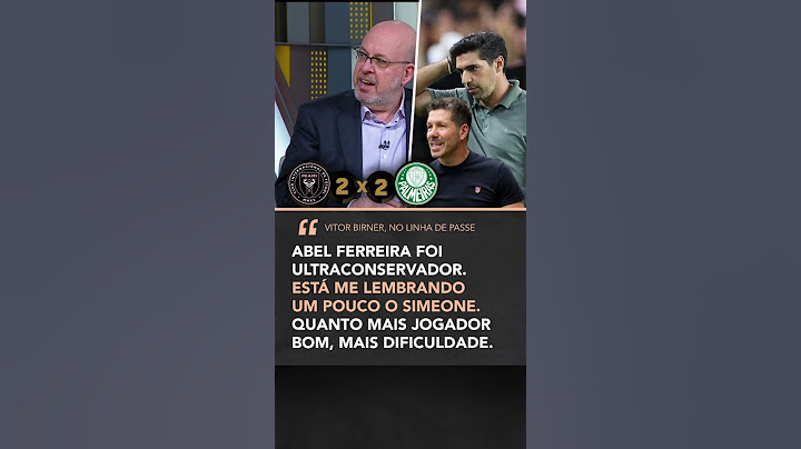 Abel Ferreira no modo Simeone? 🤔 #shorts
