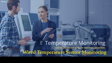 Wired Temperature Sensor Monitoring System