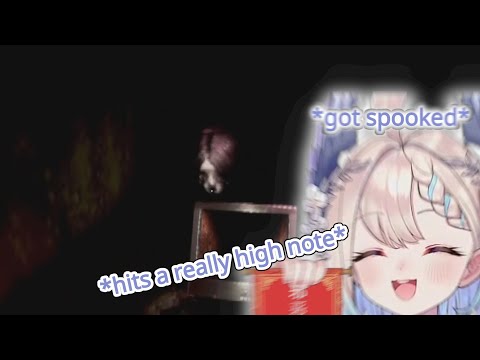 Enna got scared so hard she hit a note she hasn't reached yet! 【NIJISANJI EN】