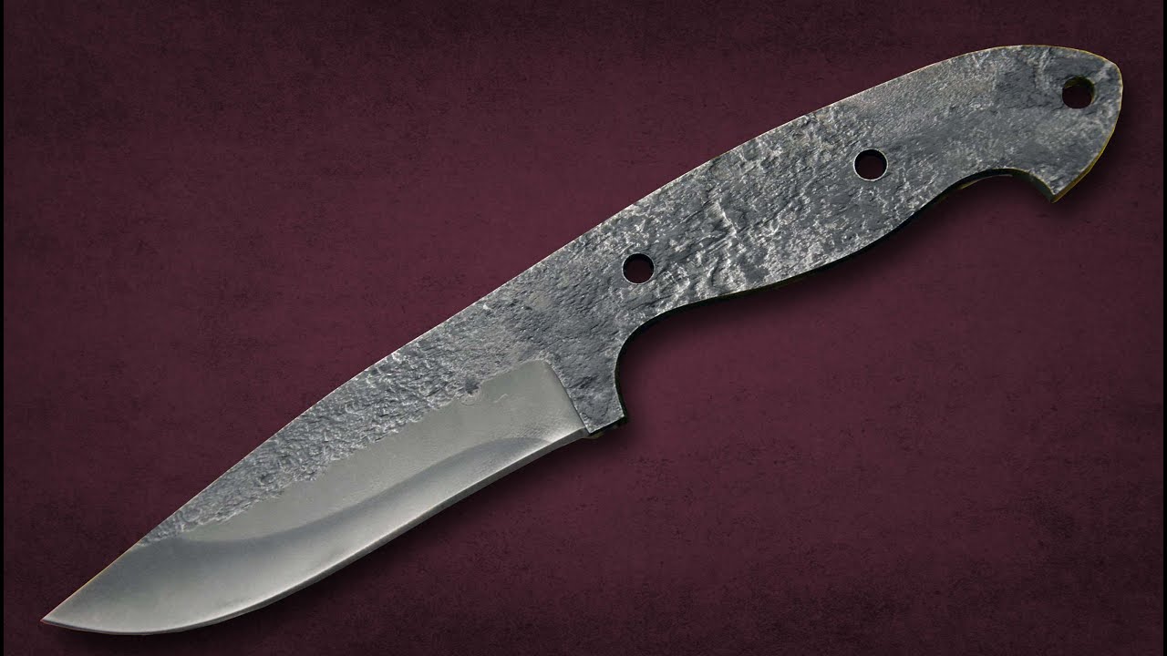 Camping Knife Utility Knife Hand 1095 High Carbon Steel Blank Blade