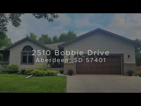 2510 Bobbie Drive, Aberdeen, SD home video tour