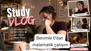 0'danmatematikçalışıyorum|vlog|yks27#fypシ゚viral#yks#keşfetbeniöneçıkar#vlog #ytdayibenionecikarnolur