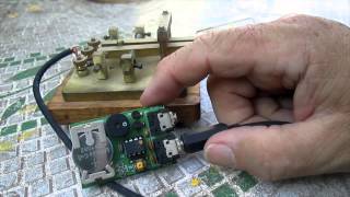 Morse Code Paddles and Keyer