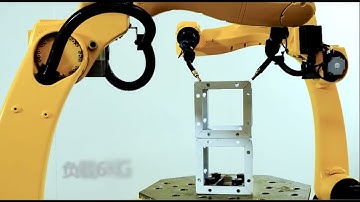 AE AIR6ARC arc welding robot arm with industrial application