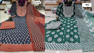 Anarkali Kurtis And Thupatta Sets With