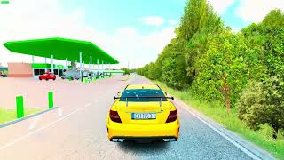 Driving with Mercedes C63 W204 in Assetto Corsa