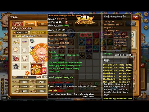 Legend Phượng Âm Cửu Thiên ST289 cùng Top 1 35 2 tỷ 2 lực chiến | Gunny zing - Đức Anh Gunny - youtube