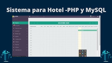 Sistema de Gestión Hotelera Sistema para Hotel con PHP Y MYSQL-2021