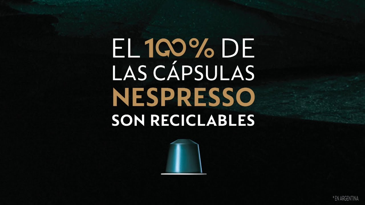 Las cápsulas Vertuo ¡También son reciclables! Al estar hechas con