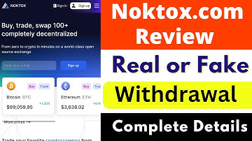Noktox.com Real or Fake | Noktox.com Withdrawal | Noktox.com Review | Scam or Legit | BTC Withdrawal