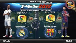 تحميل لعبة pes 2012 باتش pes 2018 باخر الانتقالات بحجم 200 ميجا فقط بدون أنترنت