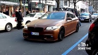 New 2011 BMW 5 Series w/ Hamann Bodykit spotted in Düsseldorf! Great looks and sound! (1080p HD) New 2011 BMW 5 Series w/ Hamann Bodykit spotted in Düsseldorf! Great looks and sound! (1080p HD)