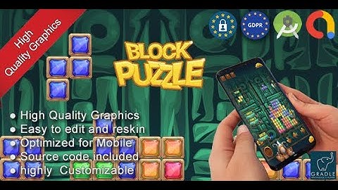 Block Puzzle (Admob + GDPR + Android Studio)
