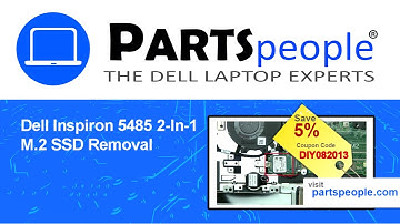 Dell Inspiron 14-5485 2-In-1 (P93G002) M.2 SSD How-To Video Tutorial