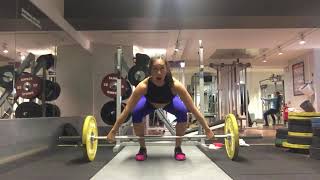 Snatch pull 3*50 kg Set 5 171031