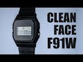 How To Install Clean Black Faceplate on Casio F91W