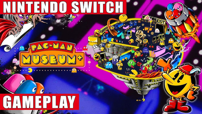  PAC-MAN MUSEUM + - Nintendo Switch : Bandai Namco Games Amer:  Video Games