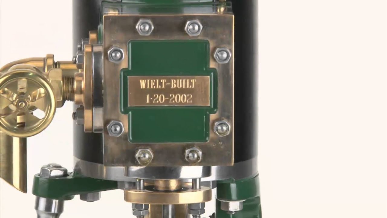 Stuart Model 1 Working Live Marine Steam Engine from Castings YouTube