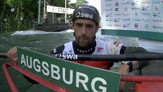 Highlights Men's Kayak Slalom Final / 2023 ICF Canoe-Kayak Slalom World Cup Augsburg Germany