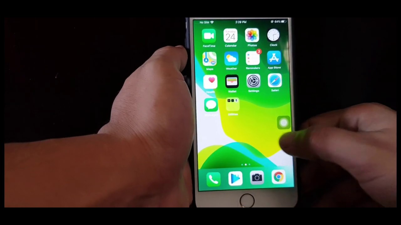 How to use assistive touch on your iPhone YouTube