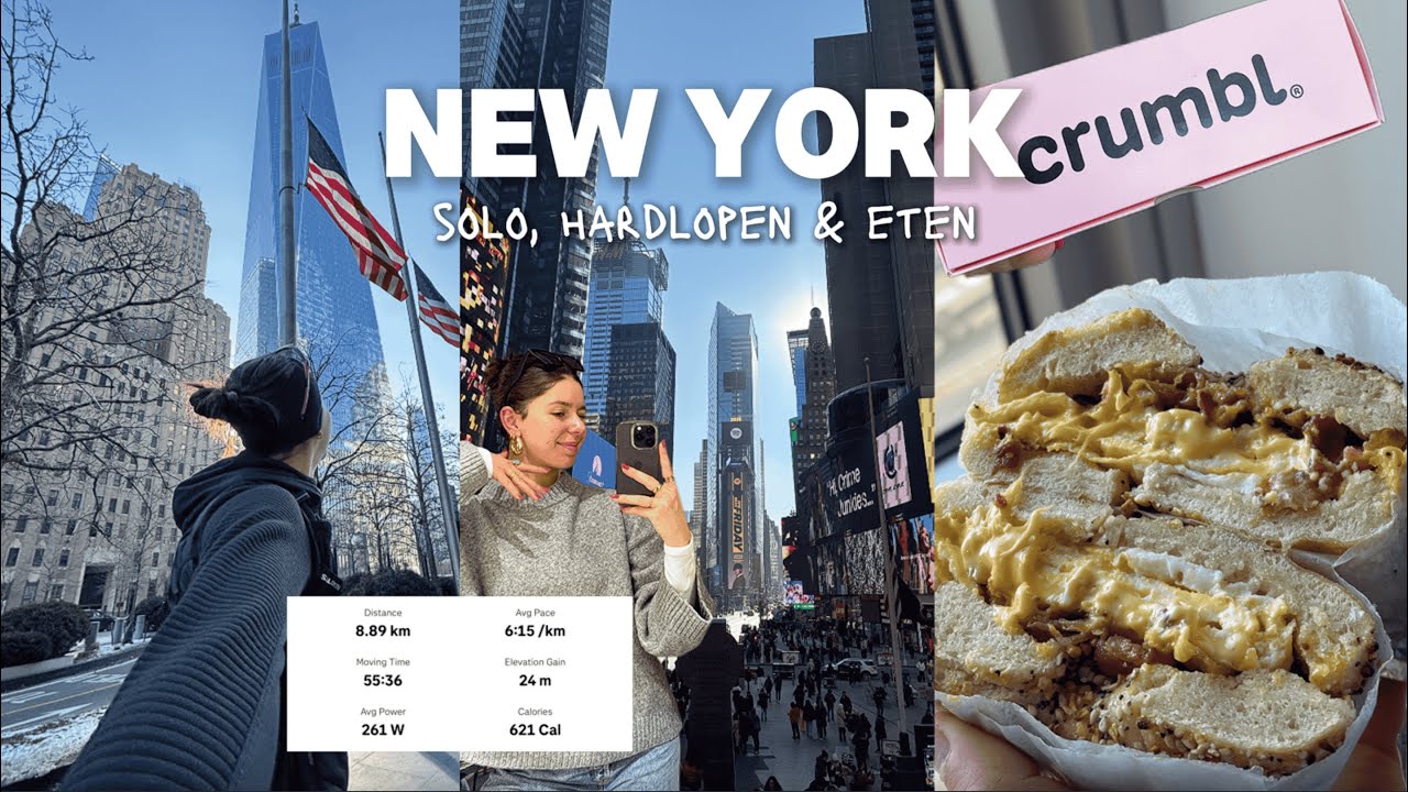 HARDLOPEN & ETEN IN NY - SOLO IN NEW YORK
