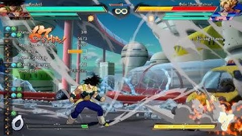 DRAGON BALL FighterZ bardocks TRUE LOOP combo