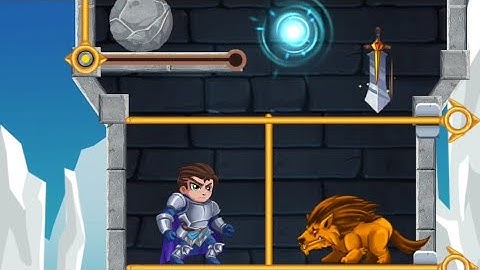 Rescue Hero Gameplay All Level/ Pull The Pin Solution - Mobile Game