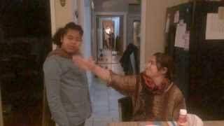 Young Girl Gets Slapped by Mom!!!