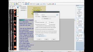Karaoke Video Creator 2.2.2: how to set custom colors in lyrics editor screenshot 5