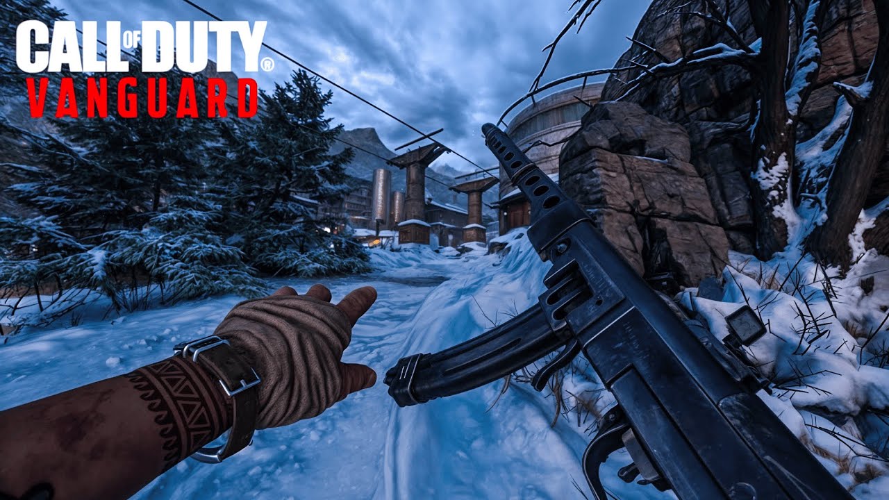 Call of Duty Vanguard Multiplayer Gameplay PPSH 41 Weapon No Commentary 4K