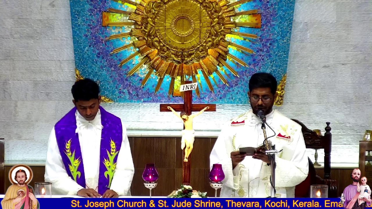 06-03-2026  FRIDAY Navanal  5.30 PM Holy Mass K Vazhi St Joseph & St JUDE Church Thevara