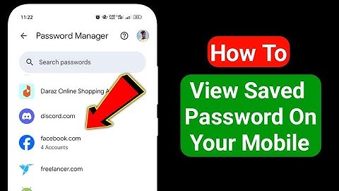 How to Check All Apps Passwords Saved on Your Android 2024 | View Saved Password on your Mobile