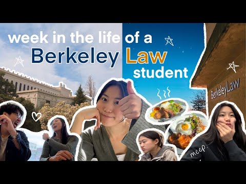 Week in the life of a Berkeley Law student | vlog