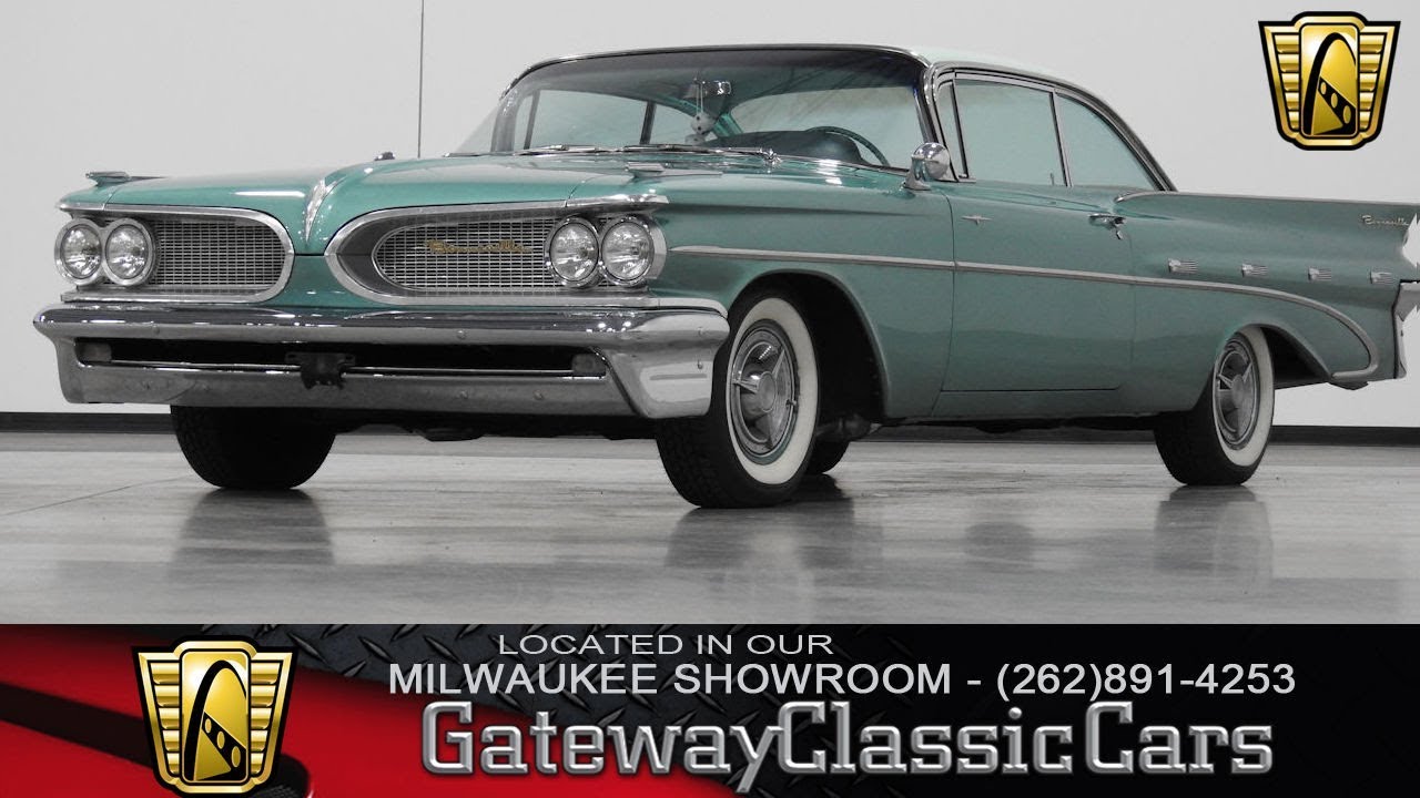 Sunstar 5176 1/18 Ölçek, 1959 Pontiac Bonneville Hardtop, Jade