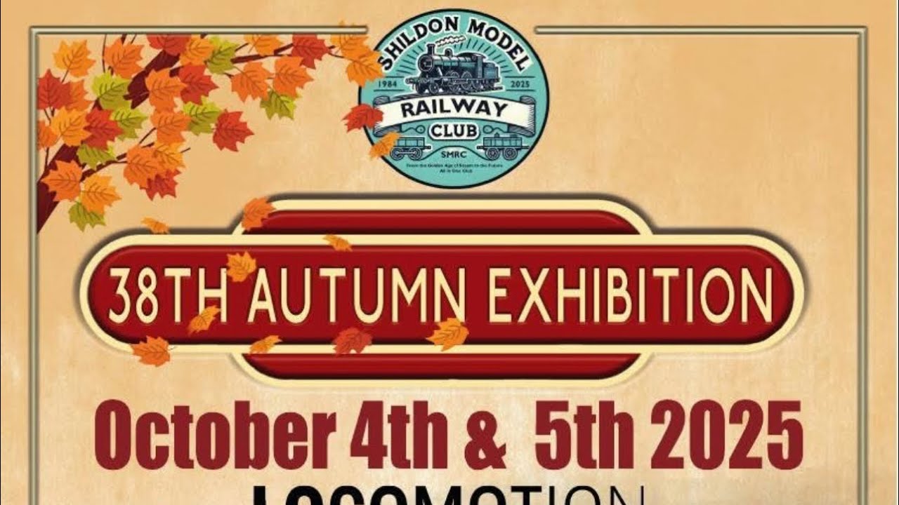 Autumn exhibition at Locomotion hosted by Shildon Model Railway Club 4/5th October 25 #exhibition 