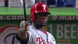 PHI@MIA: Howard notches three doubles, drives in two