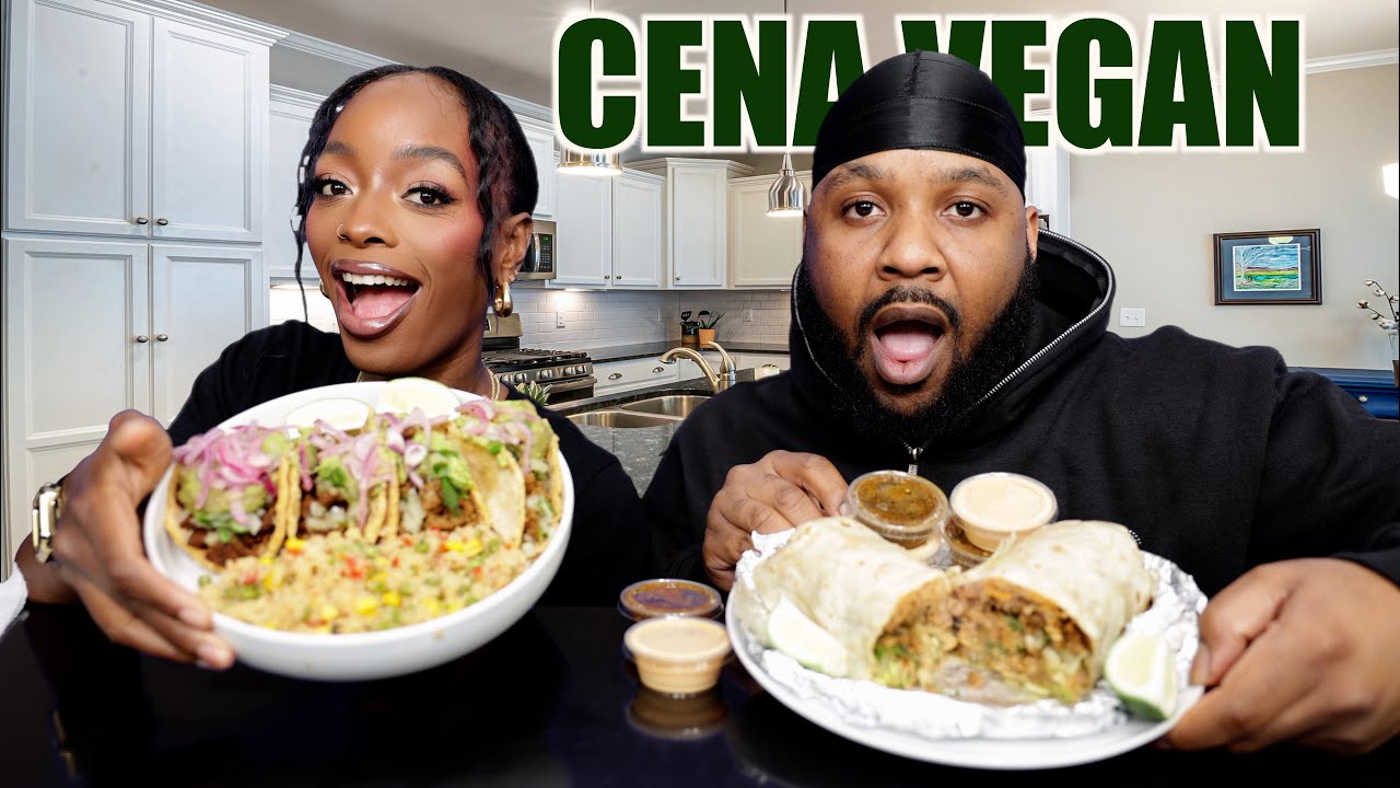 TACO TUESDAY MUKBANG | CENA VEGAN