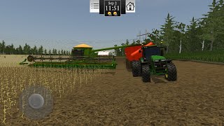 Colheita De Soja (2°Lavoura) Farming Usa 2😱💨 screenshot 1