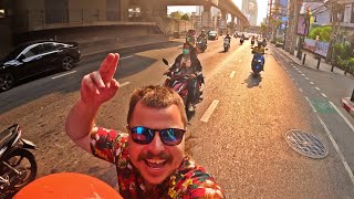 Hiring A Motorbike = FREEDOM! | Solo Travelling in Bangkok, Thailand.