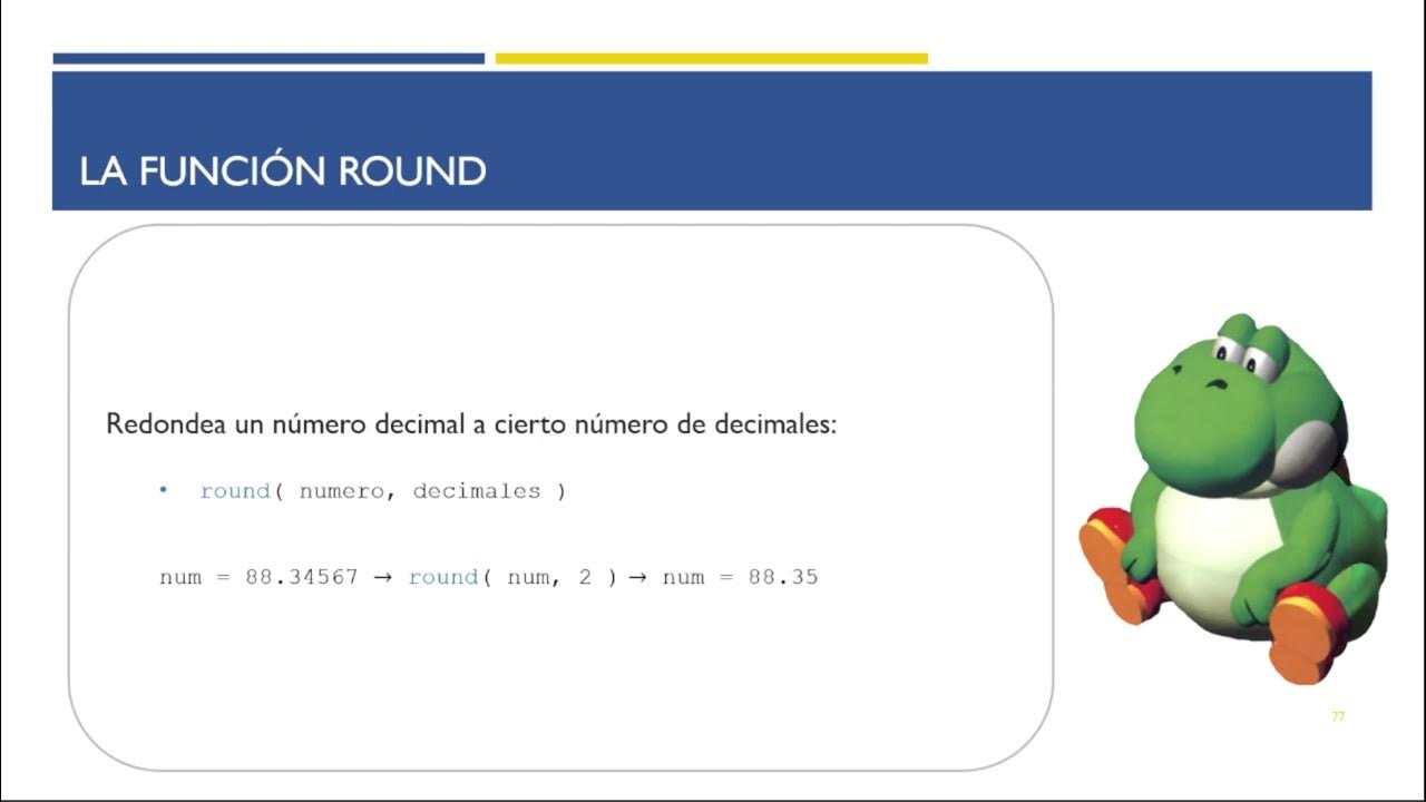 La función round() en Python | Python para los que nunca han programado ...