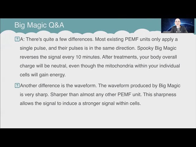 Q&A: How does Big Magic differ from other PEMF Mats in the market?