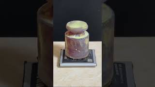 Red Hot Calibration Weight vs Phone Battery  #calibration #phone #battery #experimen #shorts