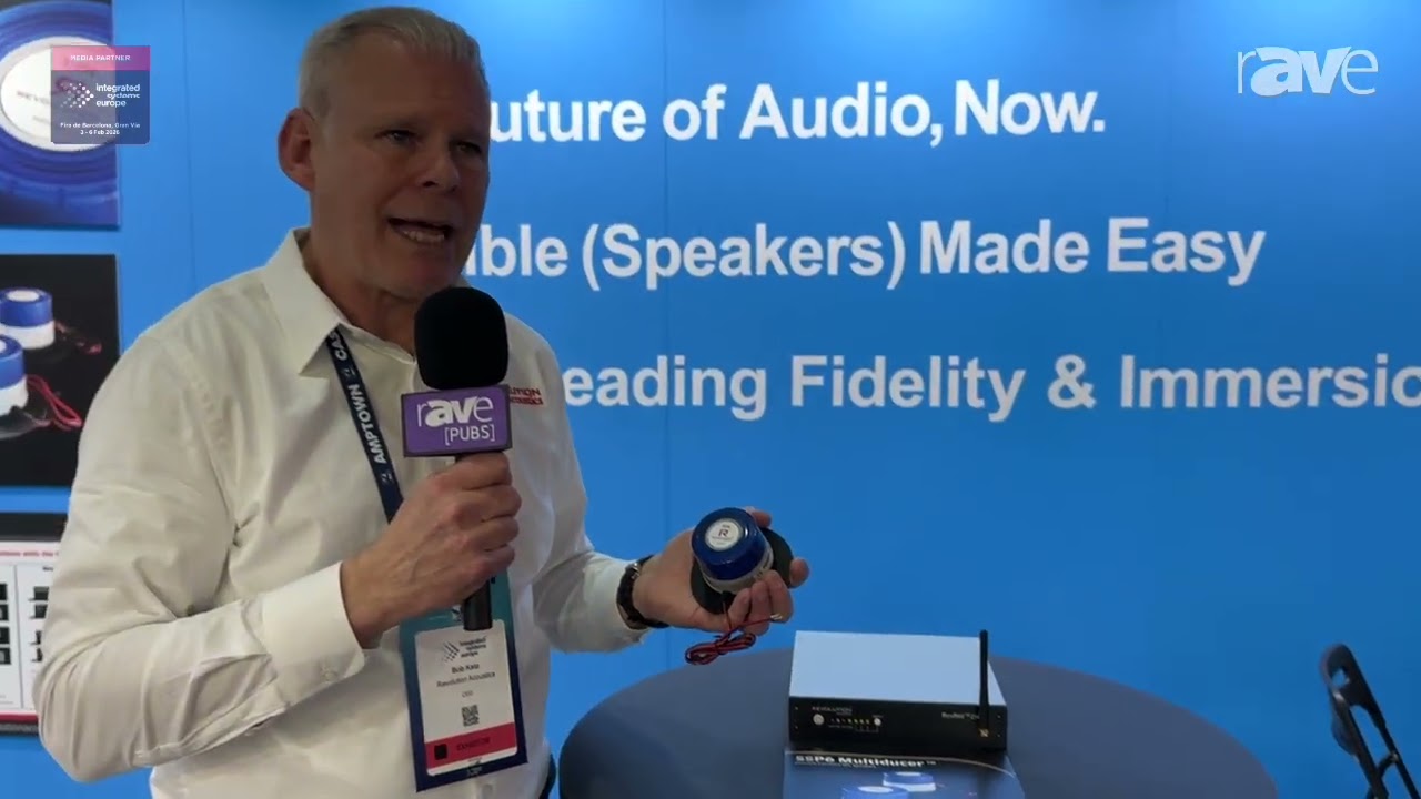 ISE 2026: Revolution Acoustics Showcases SSP6 Transducer Multiducer