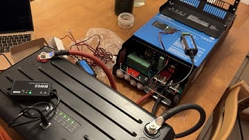 Victron MultiPlus unboxing and firmware update, MK3 install, Victron smart dongle hookup and app, pv