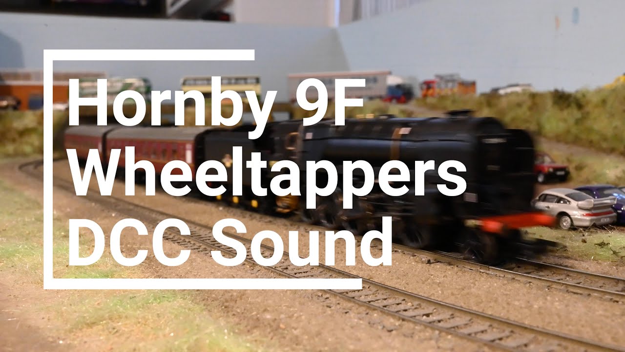 New Hornby 9F With Wheeltappers DCC Sound