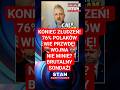 Koniec złudzeń! 76% Polaków ujawnia przerażającą prawdę! 😱 #Shorts