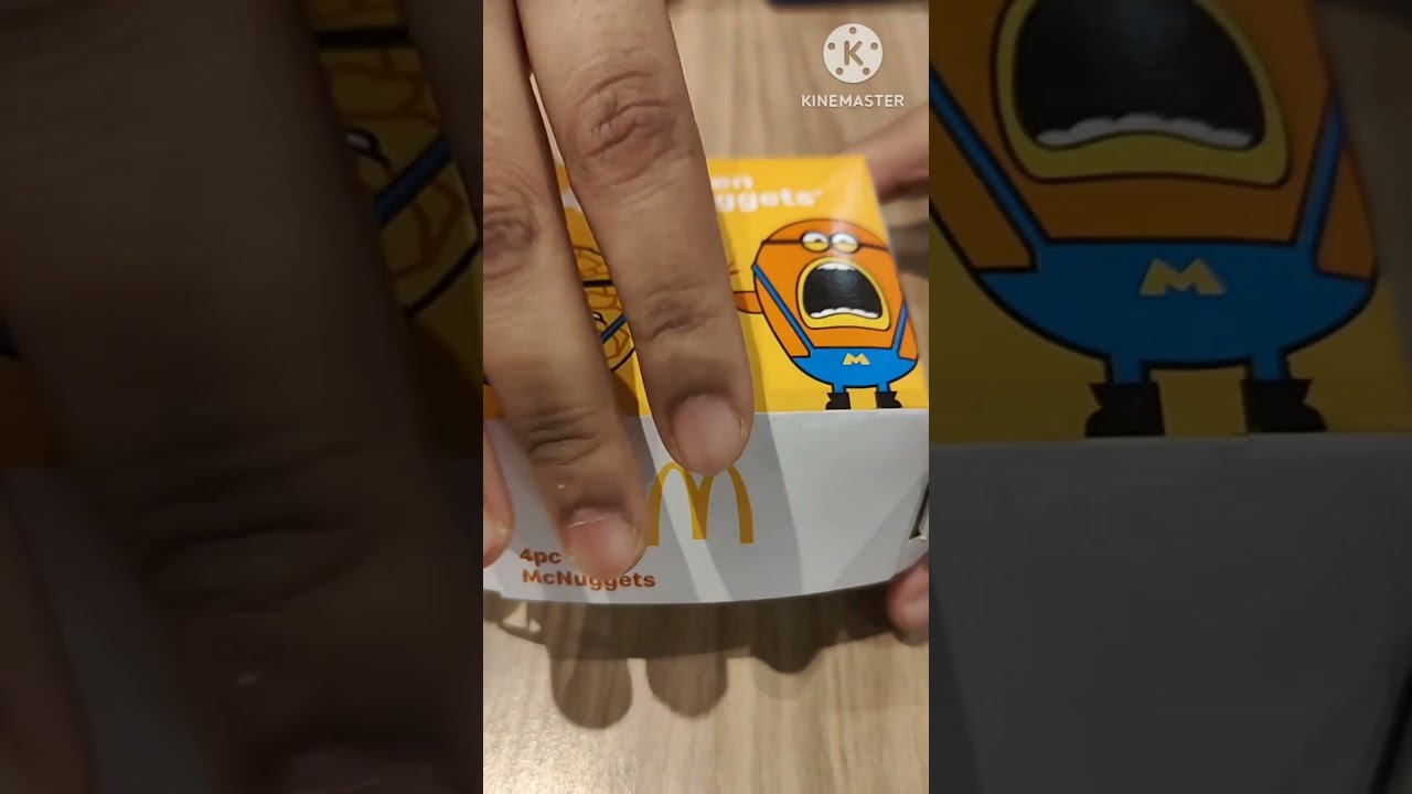 McDonald S Happy Meal Chicken Nuggets Minions Despicable Me 4 Shorts Food Mcdonalds