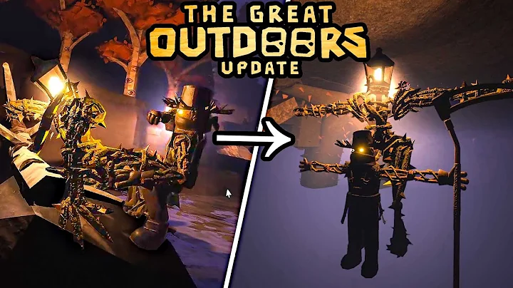 What Happens to GROUNDSKEEPER in ENDING after saving us? | DOORS: The Great Outdoors [Showcase]