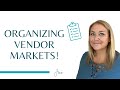 How to organize a market event
