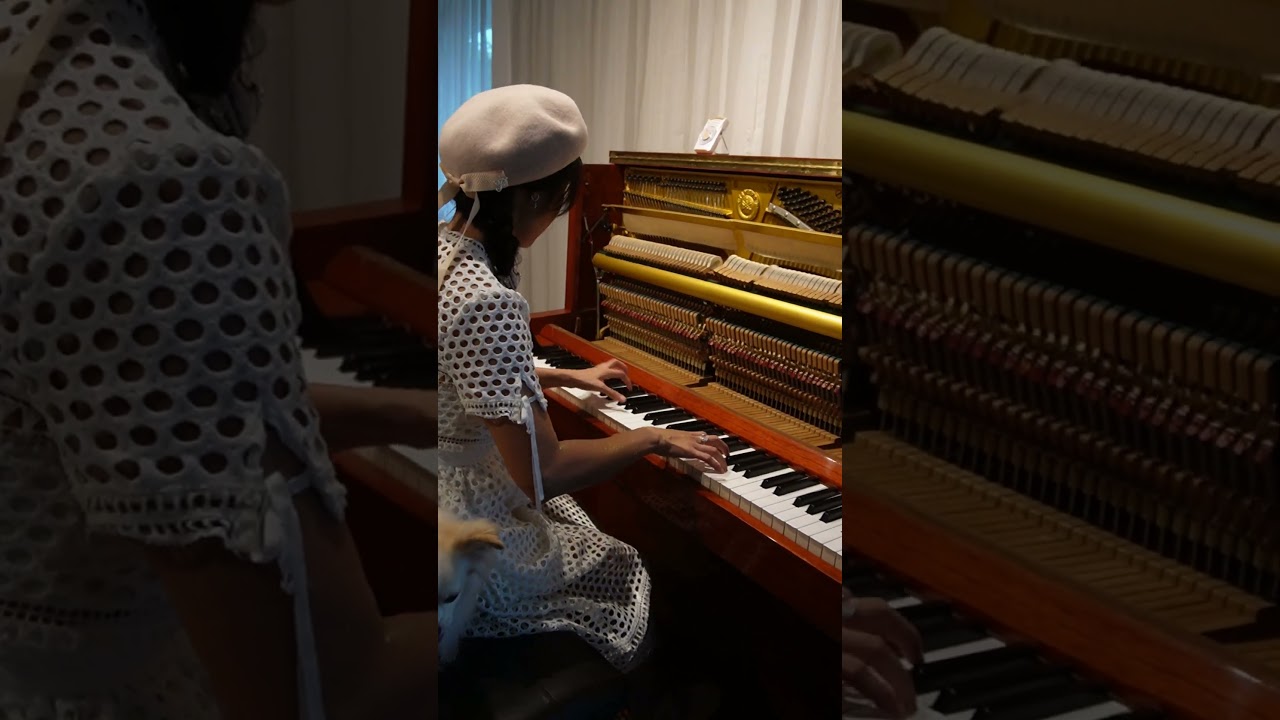 “The Wind Rises“a melody that reminds you to never stop believing in your dreams ☁️🎹#piano